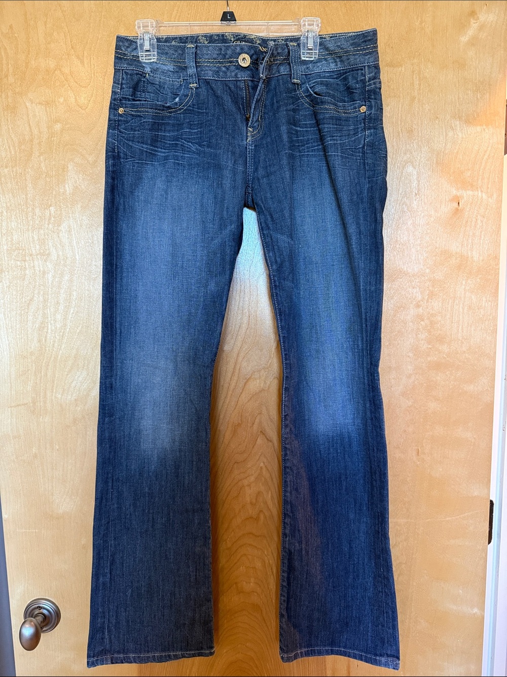 Guess Dark Blue Bootcut Jeans